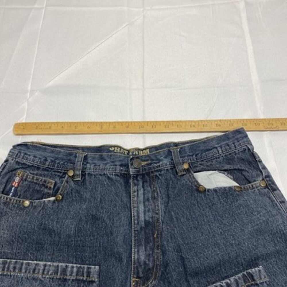 Phat Farm Men's Slim Fit Denim Jeans Size 38x32 - Picture 3 of 7